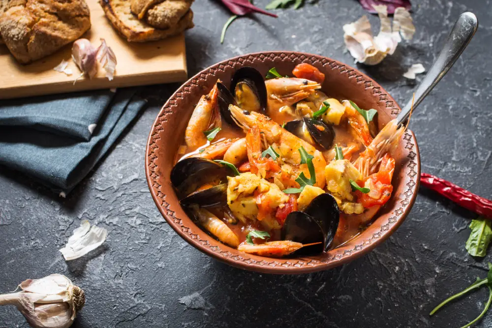 Cookery-seafood-soup