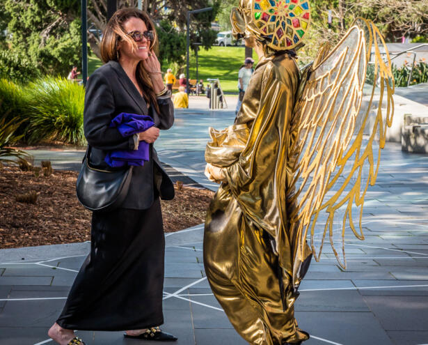 Angel Abrabanel - Lazarus Gordon. Photography: Peter Roupas (Geelong Camera Club)