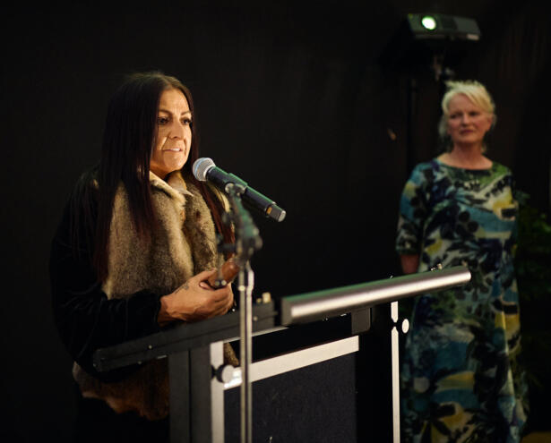 Welcome to Country - Corrina Eccles - Wadawurrung Woman. Photography: Peter Foster